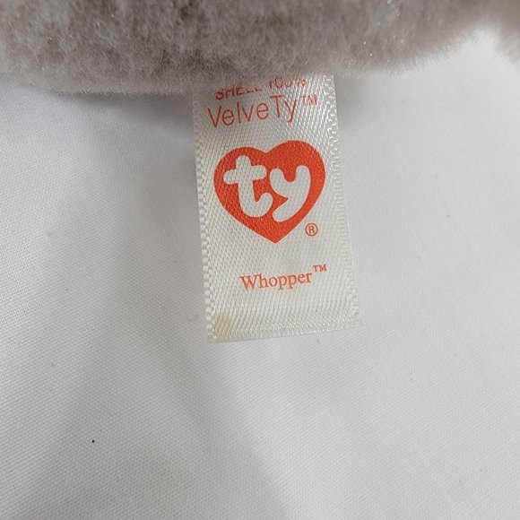 TY The Beanie Boo's Collection Whopper the Elephant Small Plush 6" with Tags - Picture 10 of 11